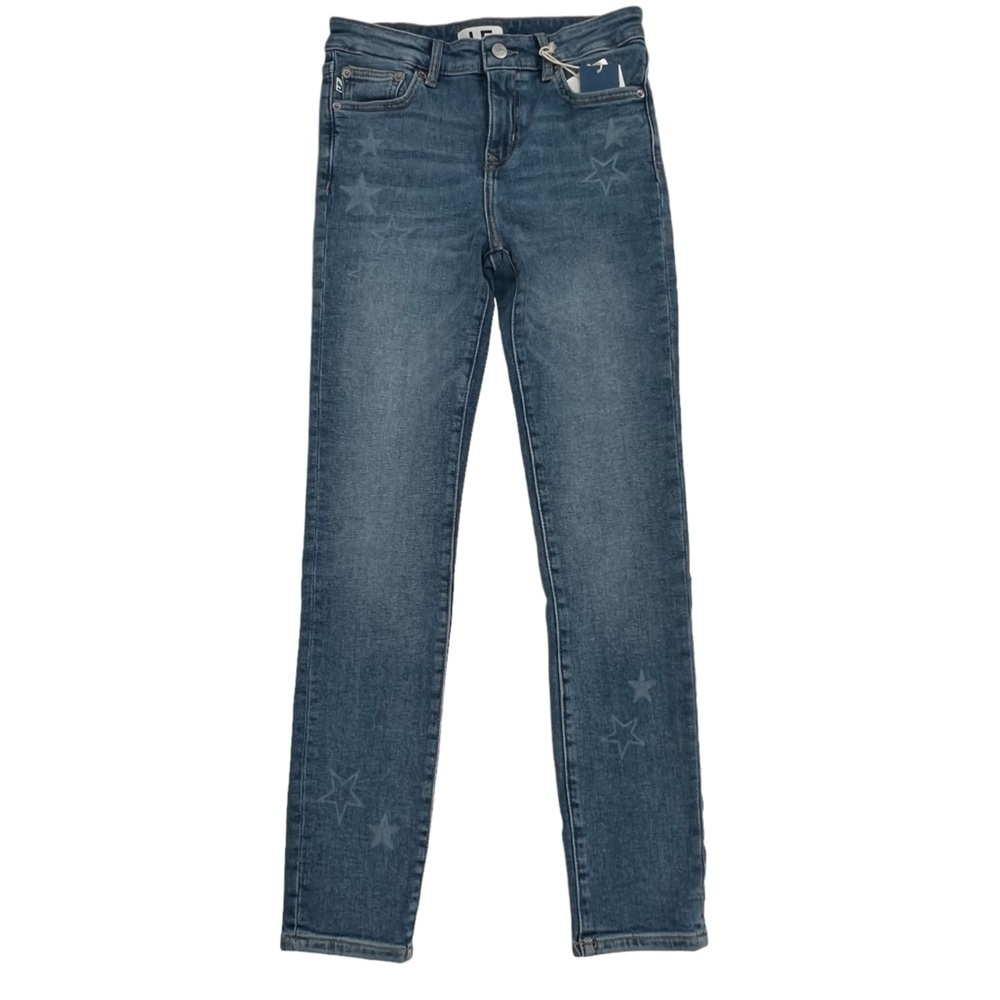 NWT Lovers And Friends Ricky Low Rise Skinny Star Denim Jeans Size 24 Women’s